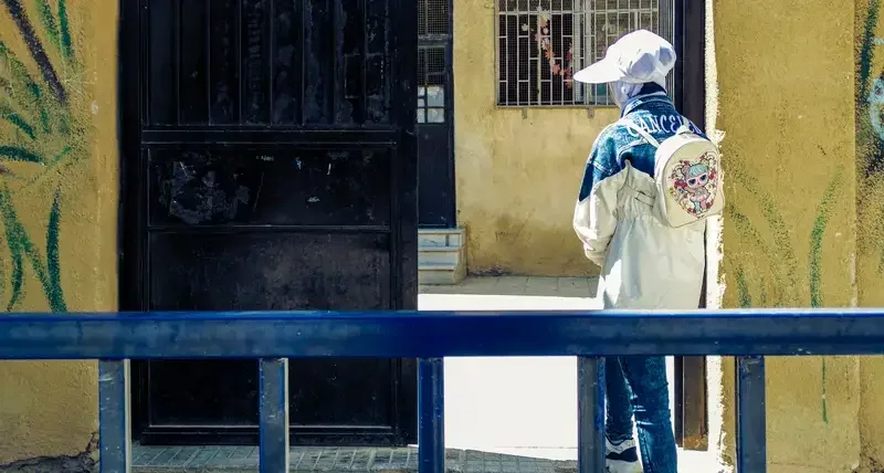 Students at a school in Syria can now stroll safely to schools after roads are  secured