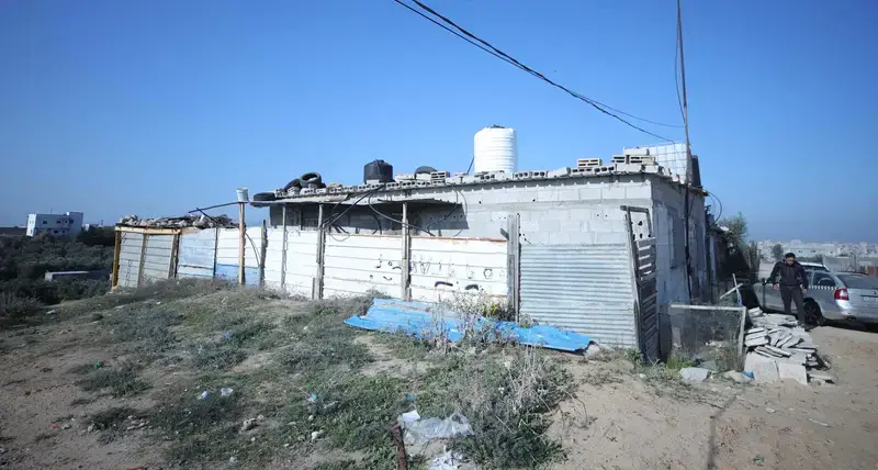 Families benefit from a self-help rehabilitation project of damaged houses in the Gaza Strip