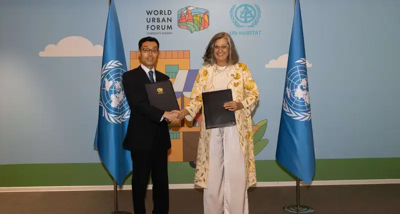 Norio Saito, Senior Director, Water and Urban Development Sector Office, ADB and Anacláudia Rossbach, Executive Director of UN-Habitat