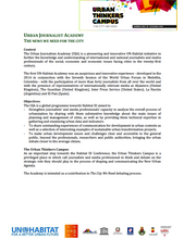 Urban Journalism Academy