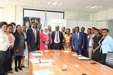 The signing of the MOU between