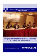  Proceedings of the Regional Stakeholders' Consultations for The Mekong Region Water and Sanitation Initiative (MEK-WATSAN) Cover-image