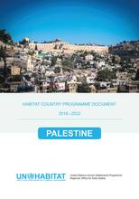 Habitat Country Programme Document, Palestine - Cover image