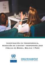 Investigación en Transparencia, Rendición de Cuentas y Responsabilidad Pública en Brasil, Bolivia y Perú - Cover image