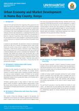 Urban Economy and Market Development in Homa Bay County, Kenya - Cover image