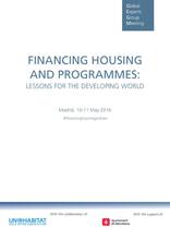 Financing National Housing Policies: Lessons for the Developing World - Cover image