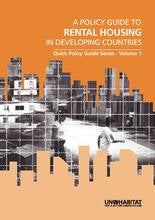 Policy Guide to Rental Housing in Developing Countries - Cover image