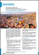 Discussion Paper – October 19, 2018: Economic Benefits of the Territorial Strategy in the Zapopan Municipality, Mexico - cover