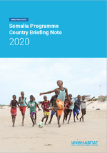 Somalia Programme Country Briefing Note 2020 - cover