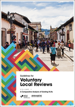 Guidelines  for Voluntary Local Reviews Vol.1: A Comparative Analysis of Existing VLRs - cover