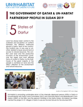 The Government of Qatar & UN-Habitat Partnership Profile in Sudan 2019 - cover