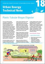 Urban Energy Technical Note 18: Plastic Tubular Biogas Digester - cover