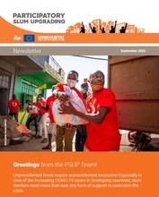 Paticipatory Slum Upgrading Programme  September 2020 Newsletter