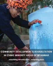 Community Development & Rehabilitation in Ethnic Minority Areas of Myanmar (Photo Book) - Cover