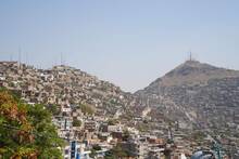 Kabul city - residents living in high hills informal settlements